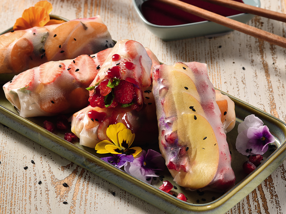 Rolls aux fruits d’été par AutourduRiz